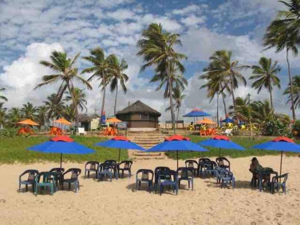 Pe Na Areia Vista Total Mar - O Paraiso E Aqui! Salvador Exterior foto