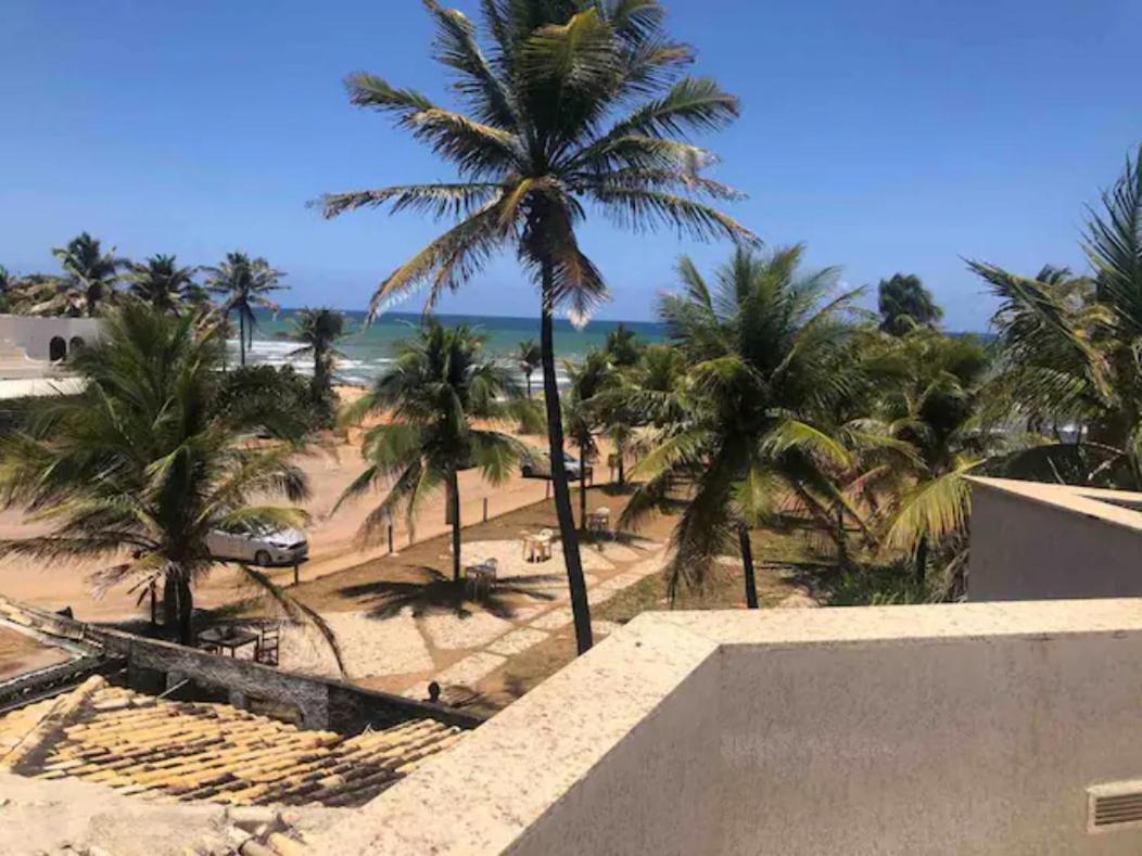 Pe Na Areia Vista Total Mar - O Paraiso E Aqui! Salvador Exterior foto