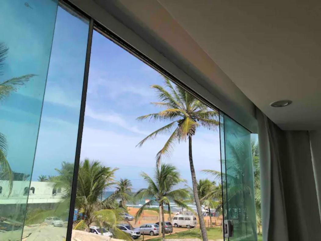 Pe Na Areia Vista Total Mar - O Paraiso E Aqui! Salvador Exterior foto